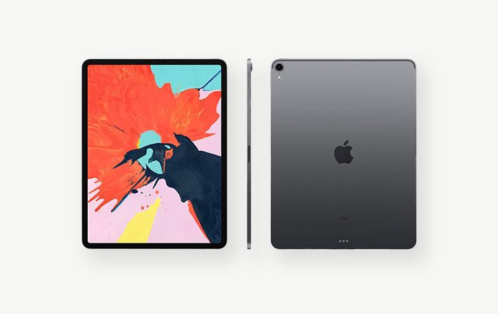 Apple iPad Pro 12.9 2018 64GB Zwart 4G | 2dehandslaptops.nl